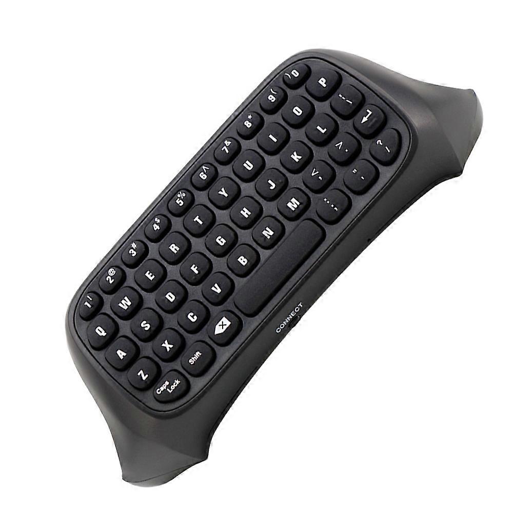 Black Game Controller Chatpad for Easy Gaming Communication Plastic Mini Keyboard 70 Size