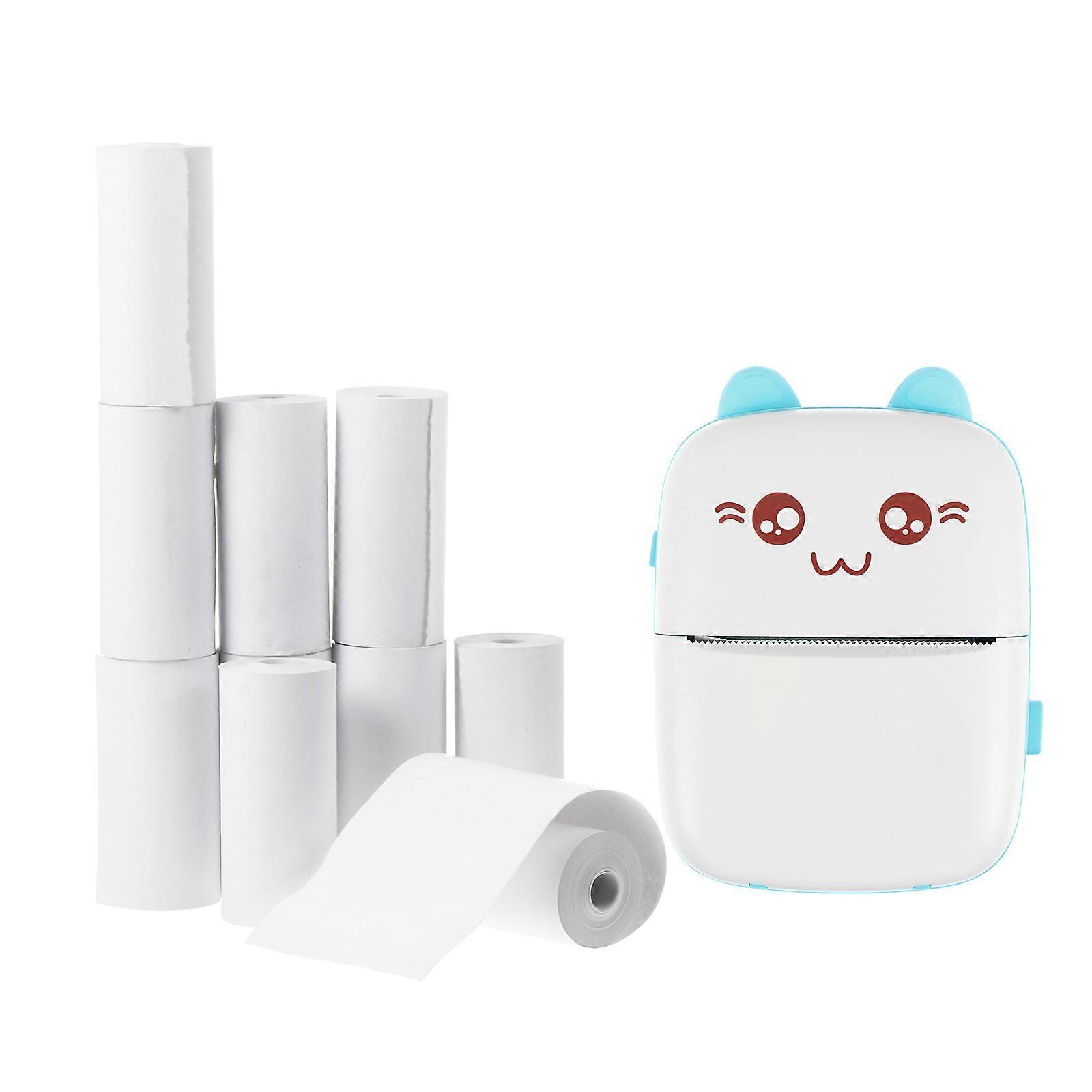 Thermal Printer Label Maker Machine for Students Office Workers Easy to Carry 3.14X1.18X3.93in 1Set