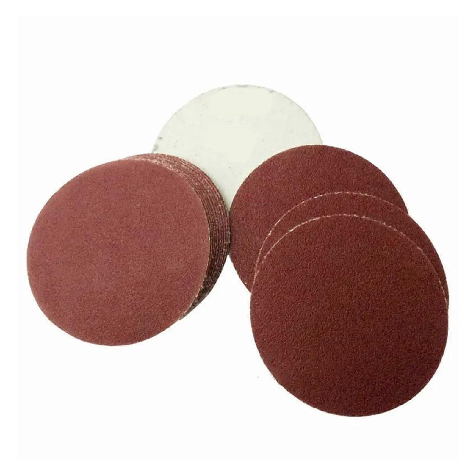 2 Inch Grinding Discs - 25 Pieces Sandpaper Pads P40-P2000 for Grinding Machine, Compatible with Polishing Disc P60