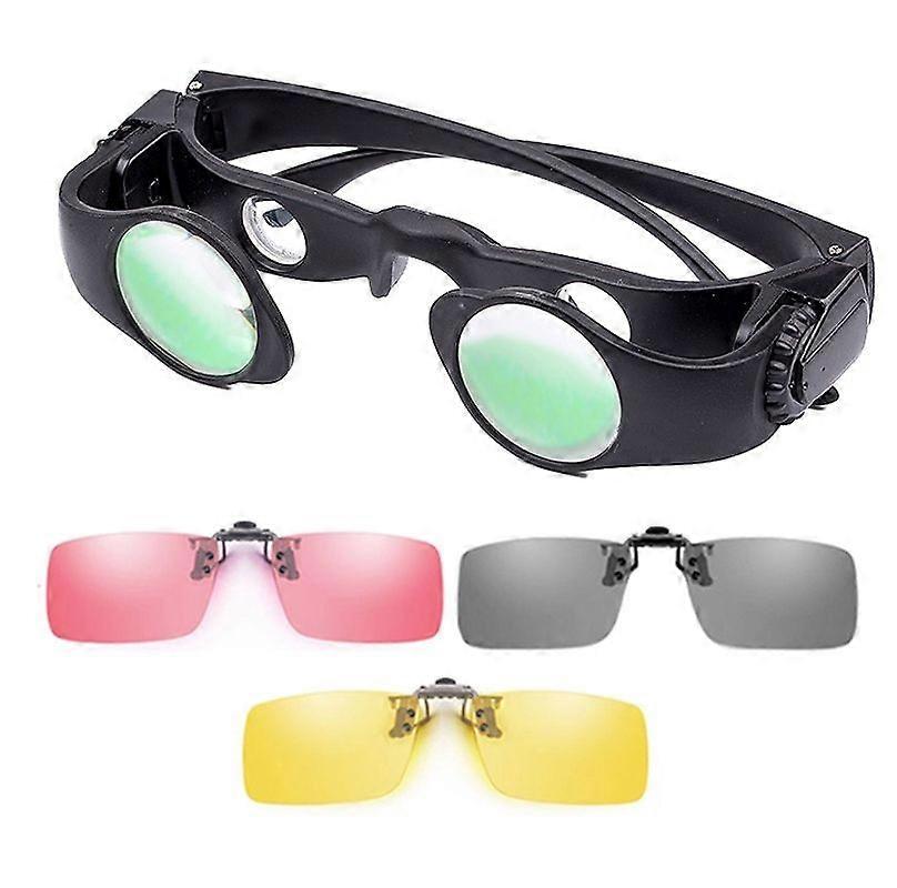 8x Fishing Binoculars ,Style: Telescope+Three-color Clip Telescope+Three-color Clip