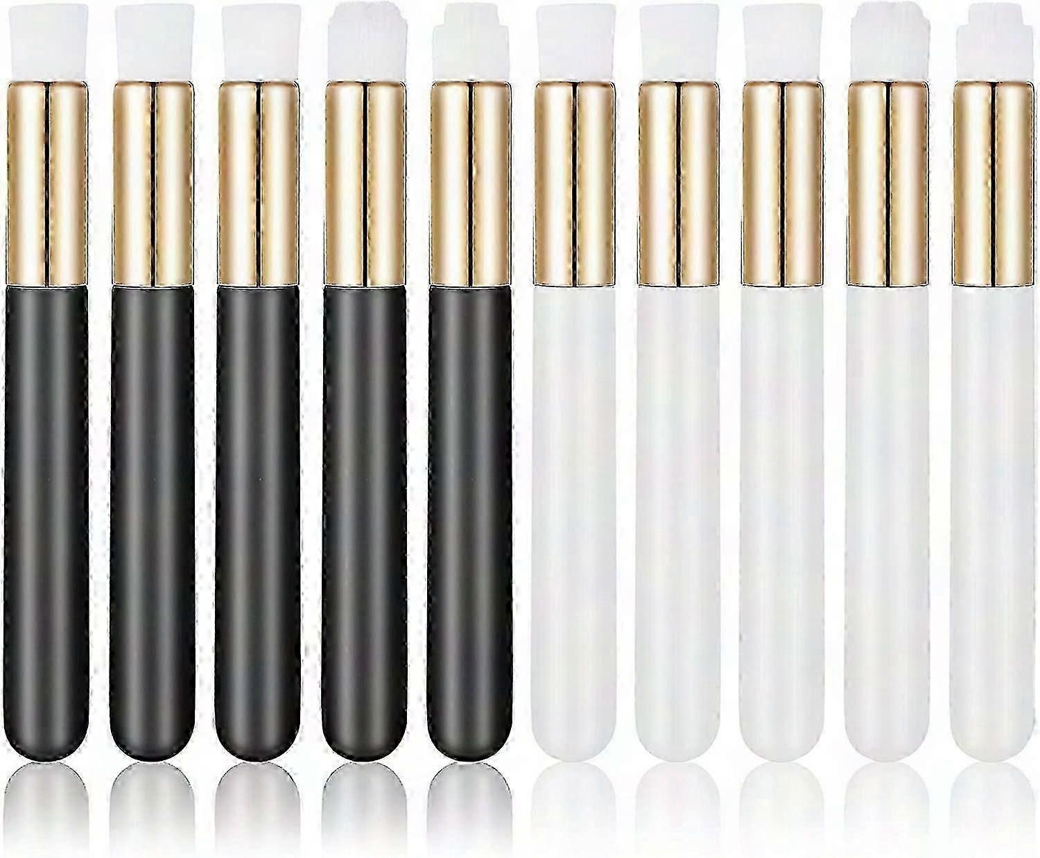 10 Pcs Lash Pore Brushes for Face and Eyelash Use