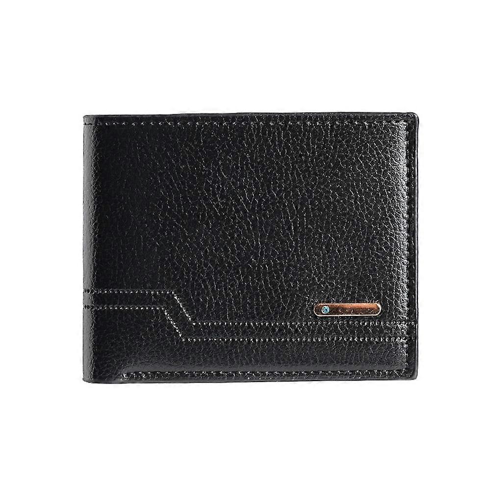 Vintage Leather Minimalist Bifold Wallets For Men Credit Card Slim Mens Walle