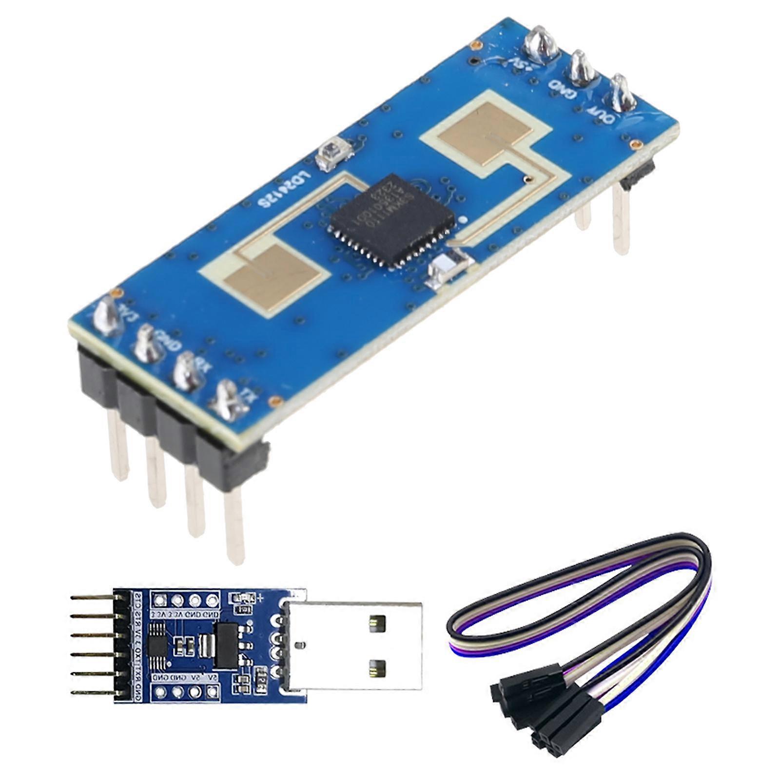 Multipurpose 24GHz Human Sensitivity Module Suitable for Indoor Automation and Security High Performances Accessory Multicolor