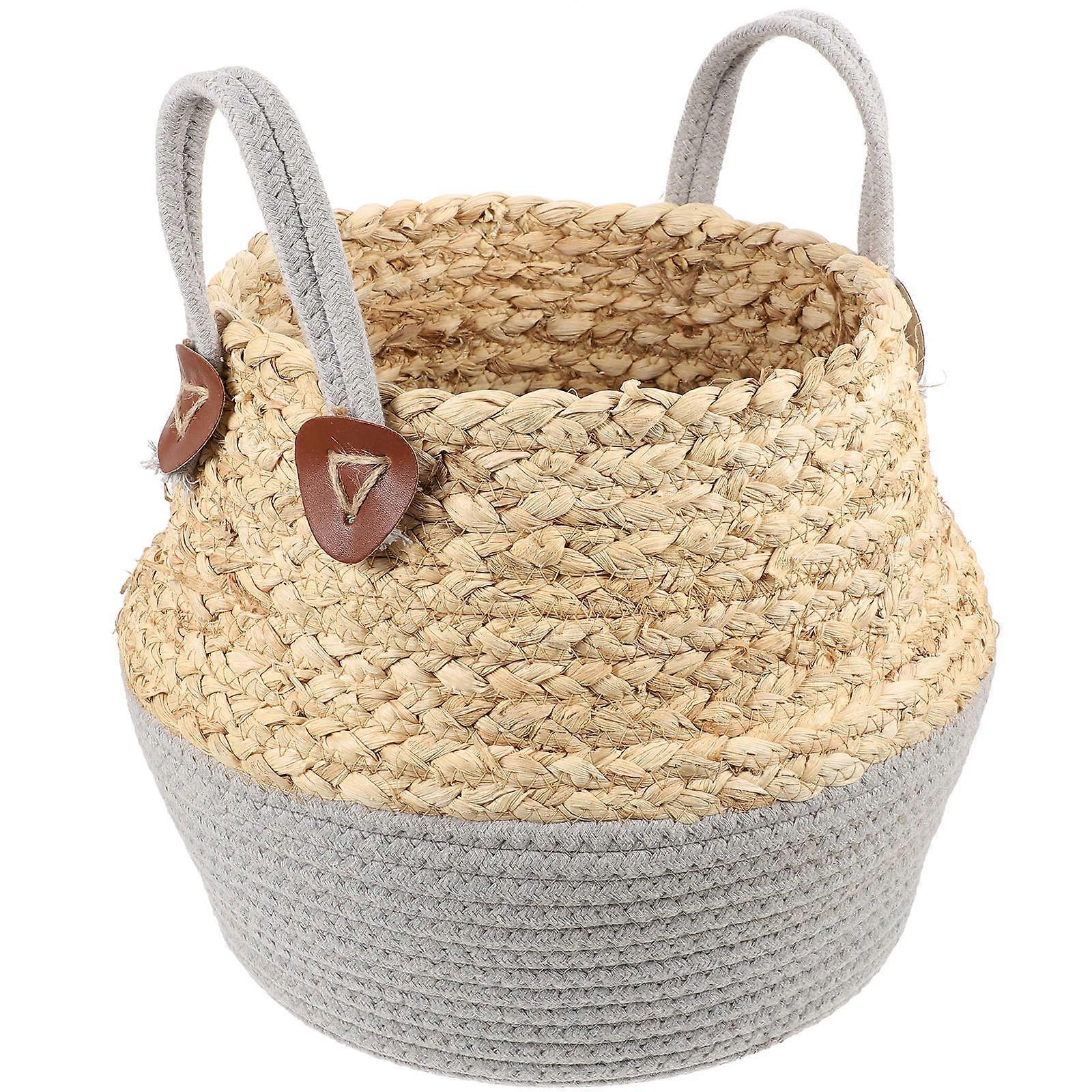 سلة تخزين سلة غسيل متسخة منظم ملابس محمول مناسب لألعاب الأطفال 12.2×12.2×9.4 بوصة 1 مجموعة