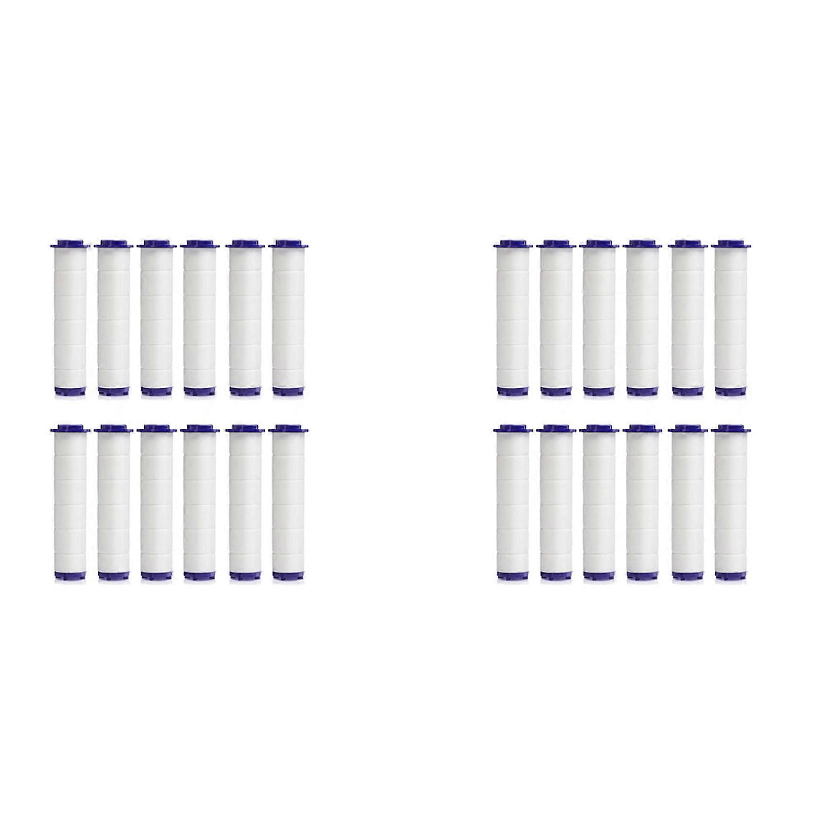 24Pcs Turbo Fan Shower Head Filters--Used for Propeller Driven Handheld Shower Head High Pressure -