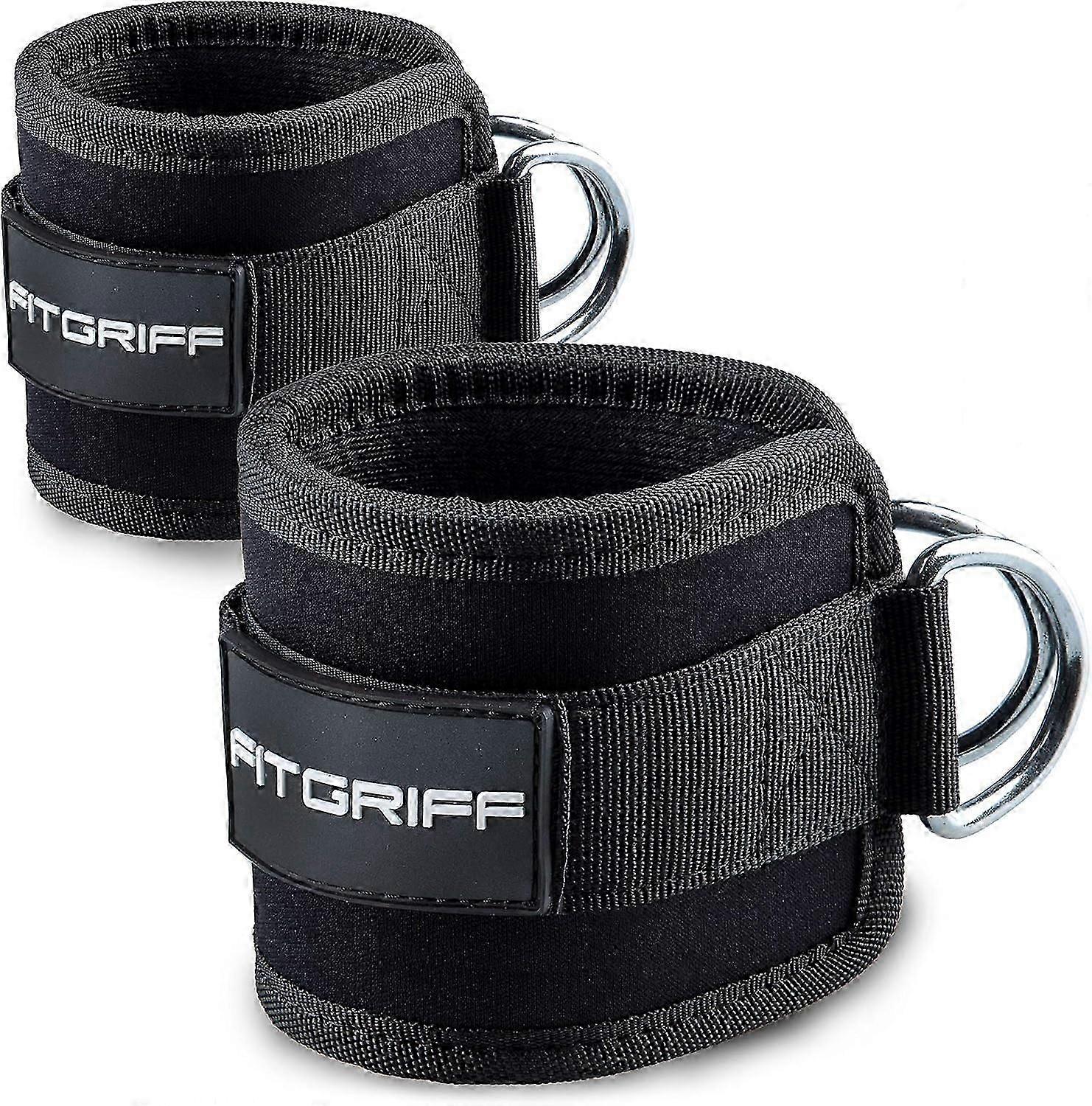 2Pcs Ankle Straps For Cable Machines Resistance Bands Attachment