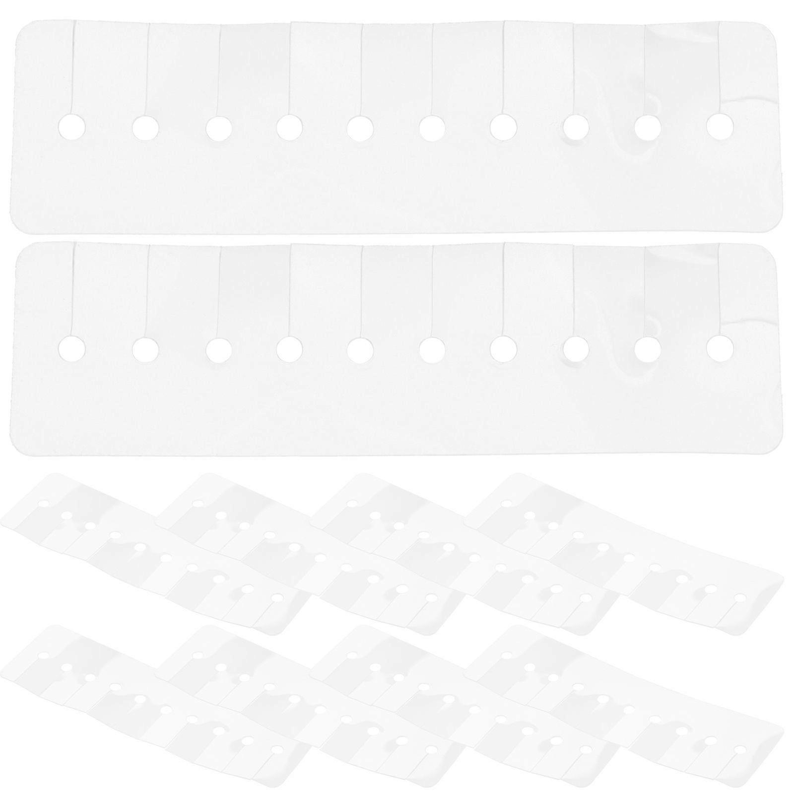 10pcs Heat Shield Guards Multi Holes Glue Protector Hair Extension Tools