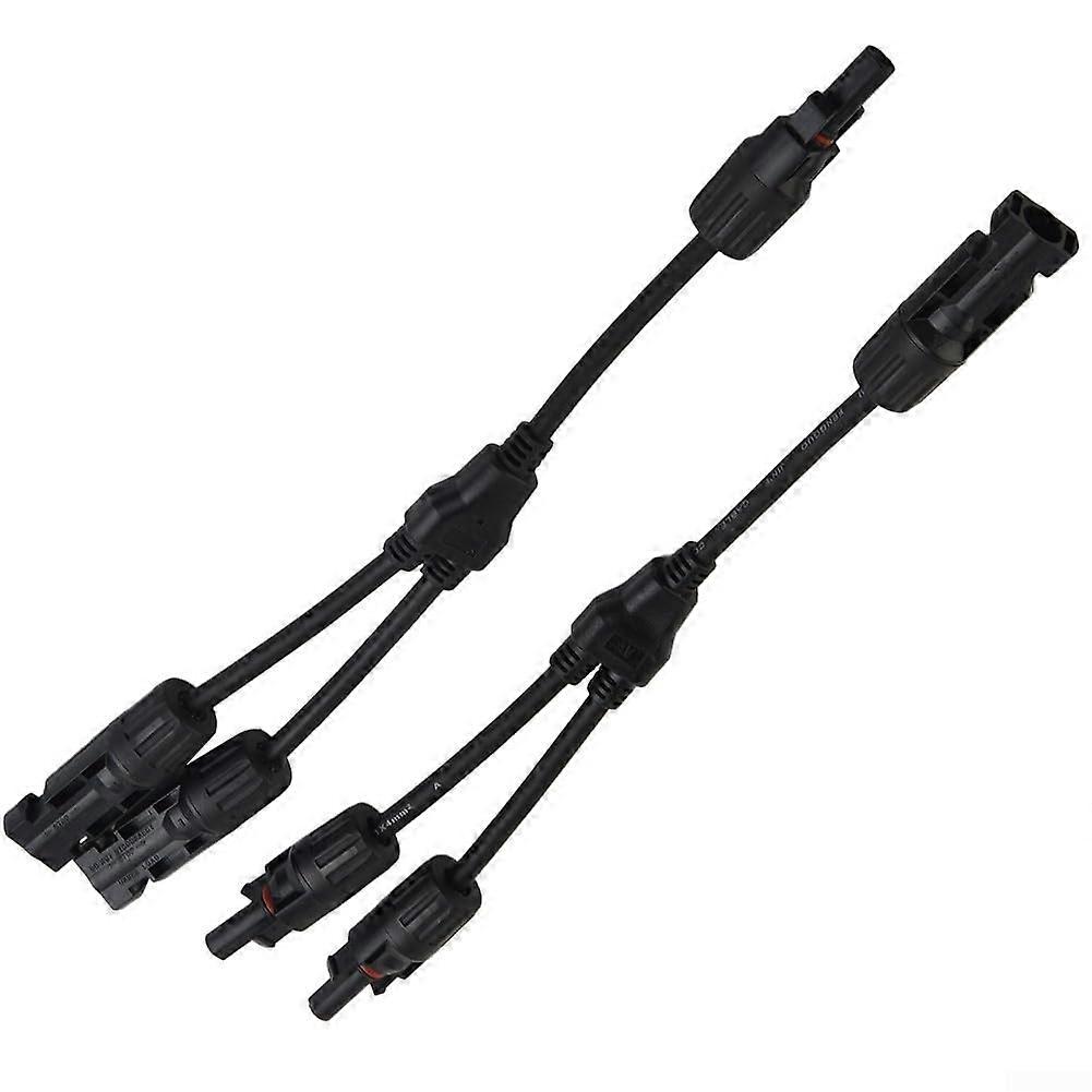1 pair of solar PV panels, Ybranch PV connector socket, adapter cable connector, surge capability, transient protection (1 to 2) 1 TO 2