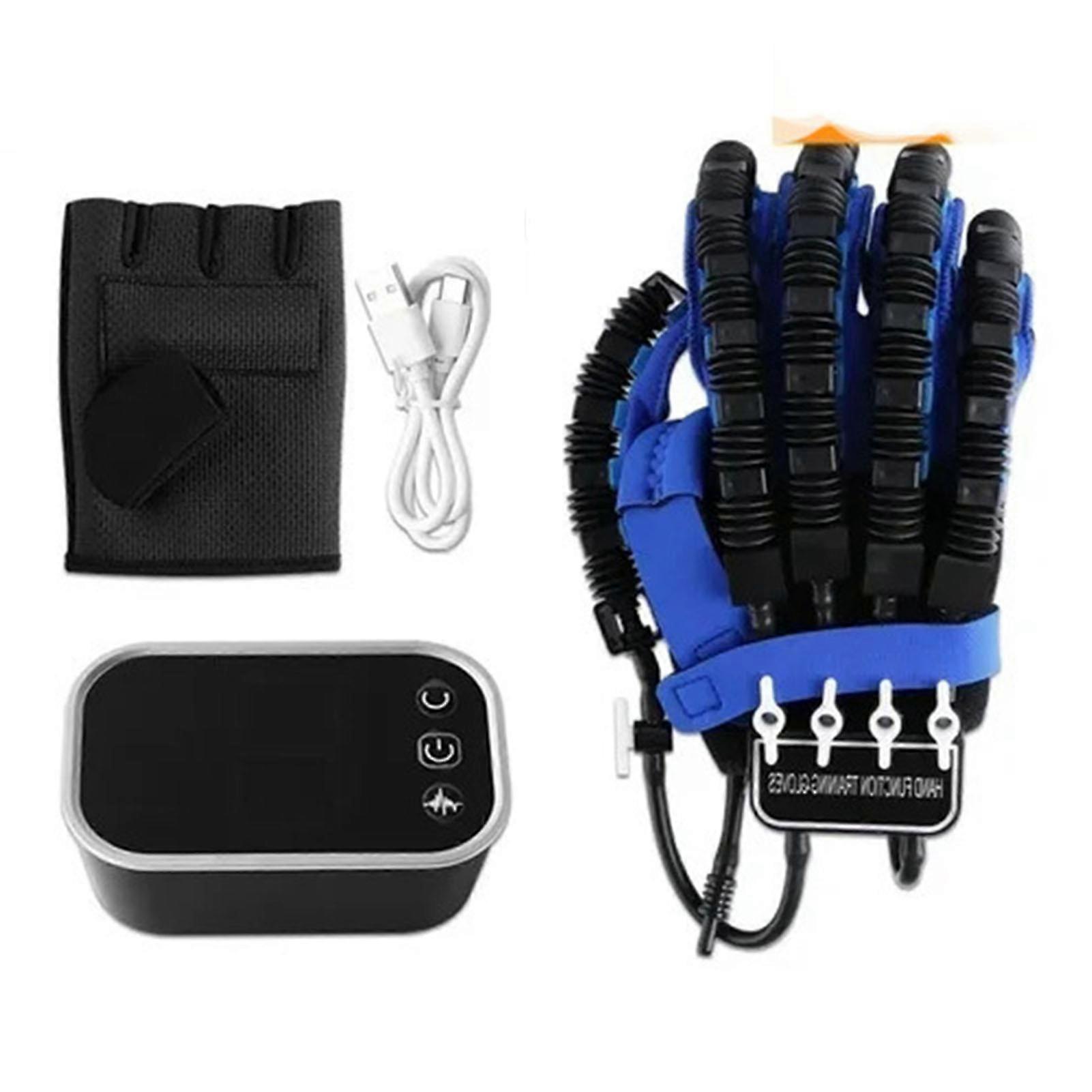 Right Hand Rehabilitation Robot Glove 9 Gear Strength Adjustment Hand Finger Exerciser M