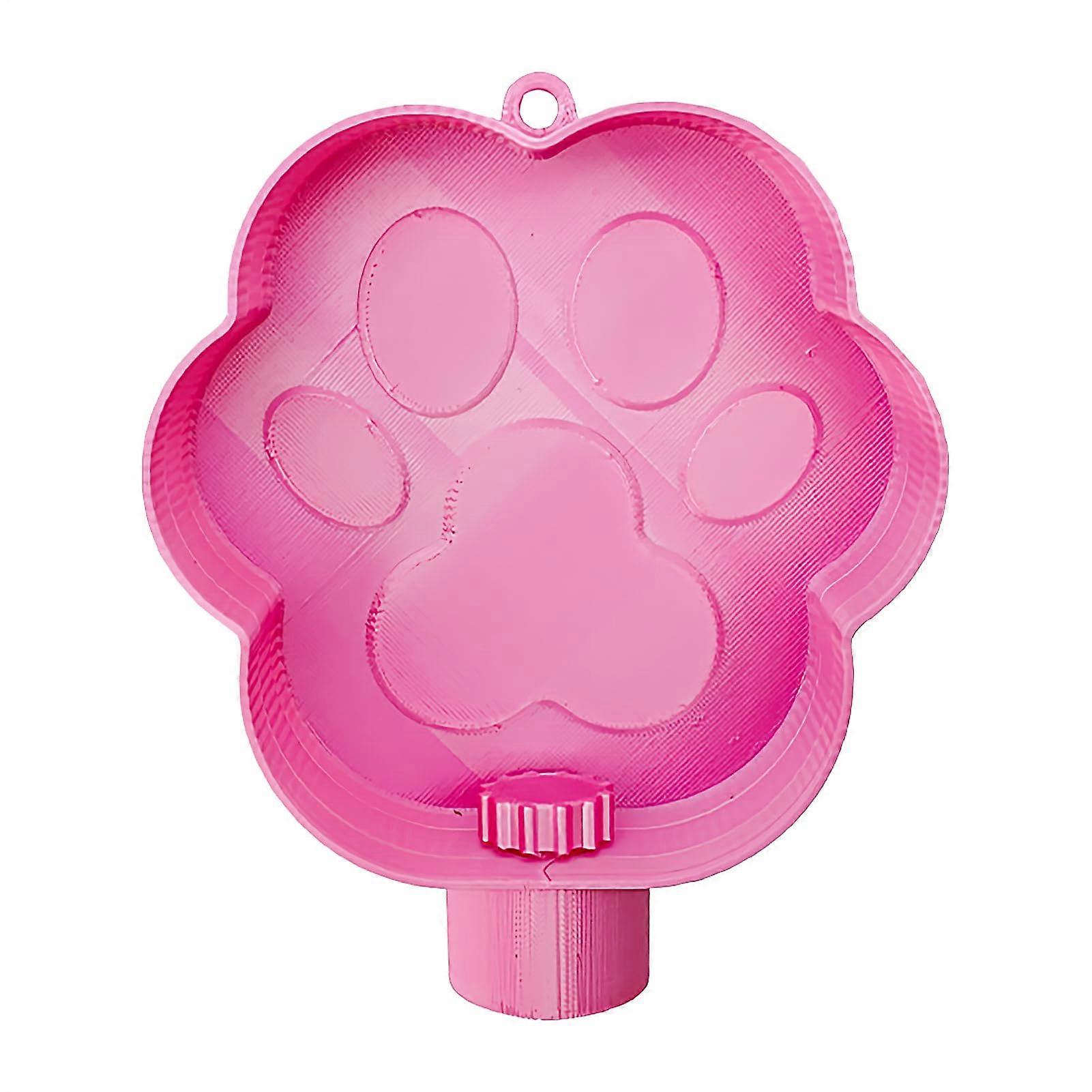 Dog Water Dispenser Foldable Portable Lightweight Reusable For Feeding And Meals And Walking Picnics Hiking Model B Rose