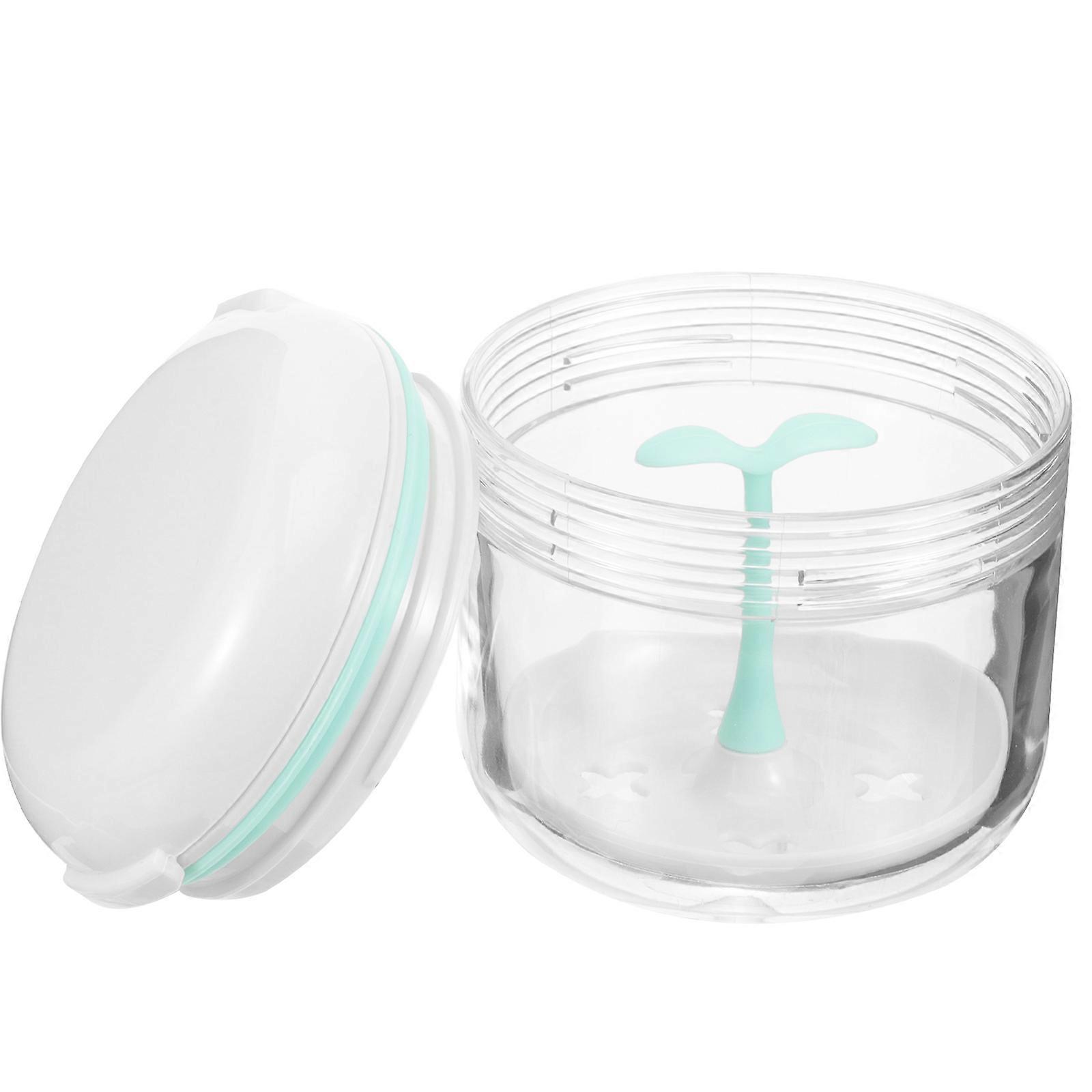 Denture Case Denture Storage Box Plastic Denture Box Brace Container Case