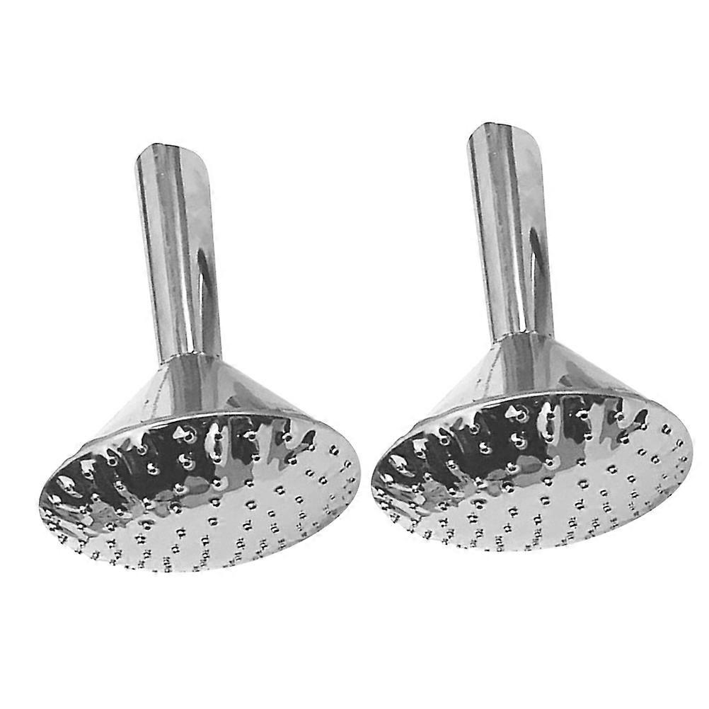 Stainless Steel Replacement Watering Head Sprinkler Nozzles for Garden Watering Can – Efficient Spray Design, Easy Attachment, 2pcs Set