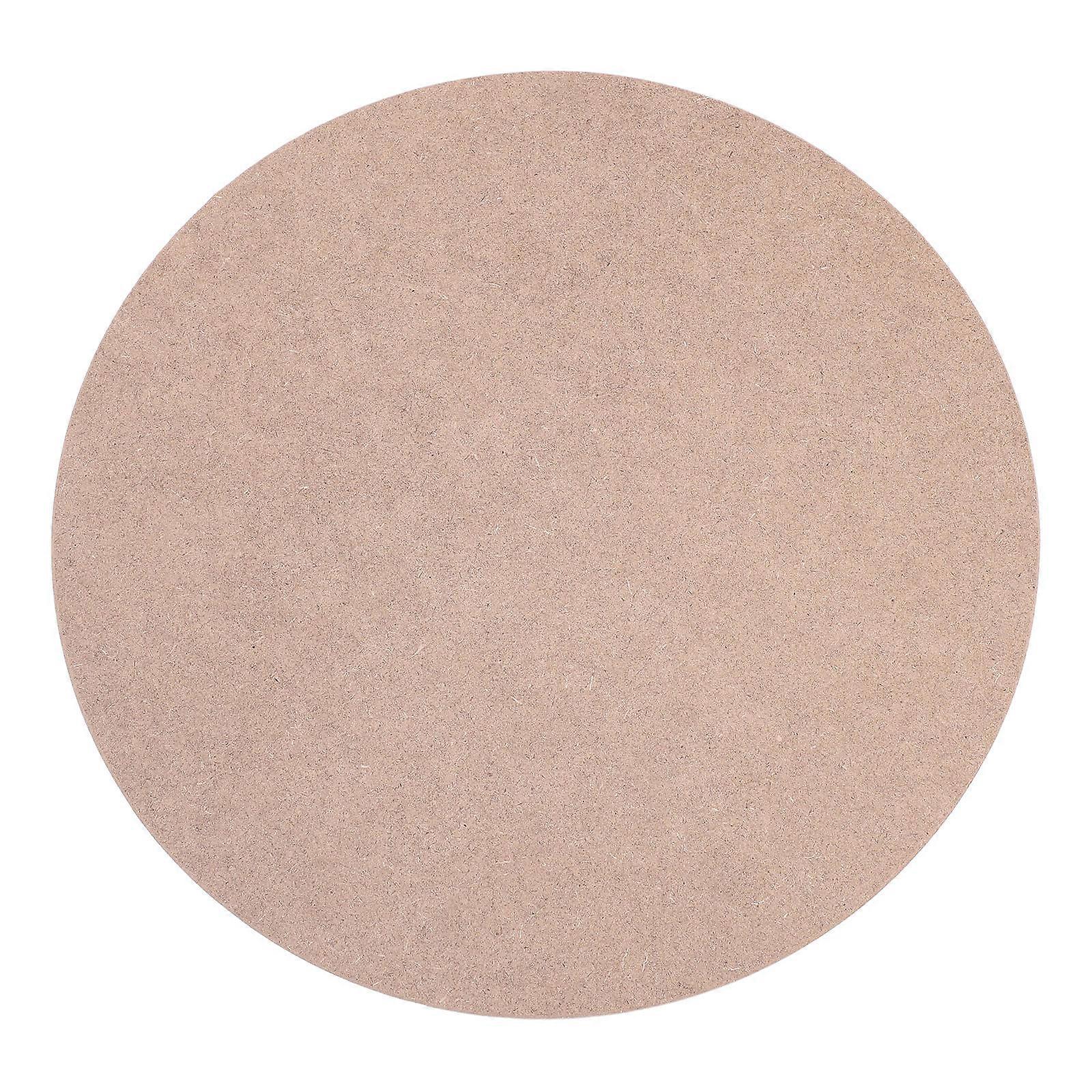 Brown Synthetic Clay Drying Base Plate for Pottery Craft Simple Sturdy Design Fits Most Statues 7.87 x 7.87 inches