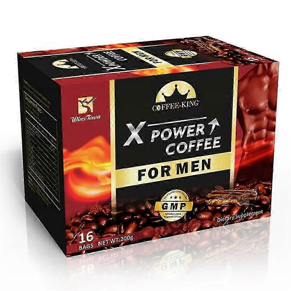 2025 X Power Coffee For Men,ginseng Maca All Natural