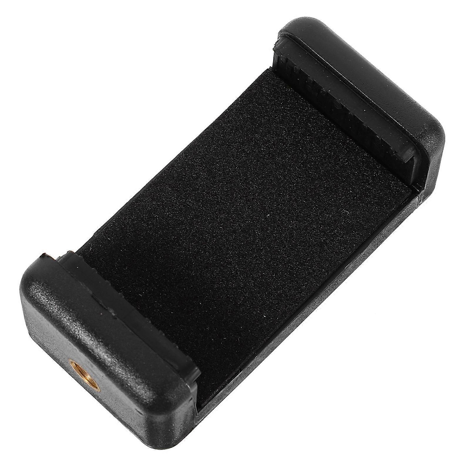 Double Hole Phone Stand Suitable For Stabilizer Attachment And Video Slider Connection Black 1Set