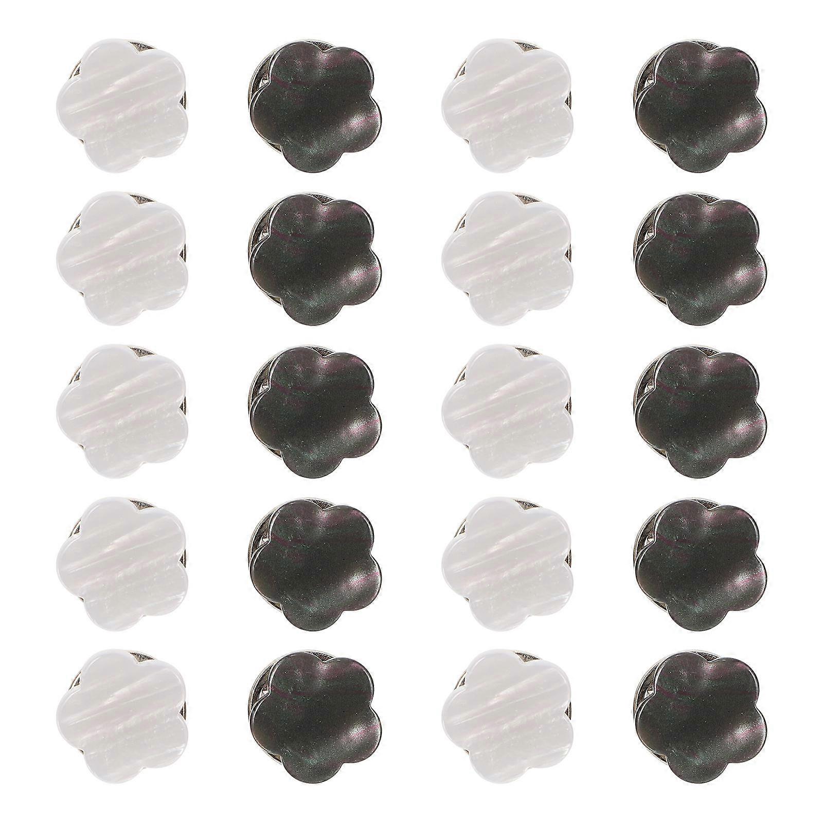 Prevent Peeping Brooches 20Pcs Assorted Color Round Design Perfect For Women Everyday Decorative Applications