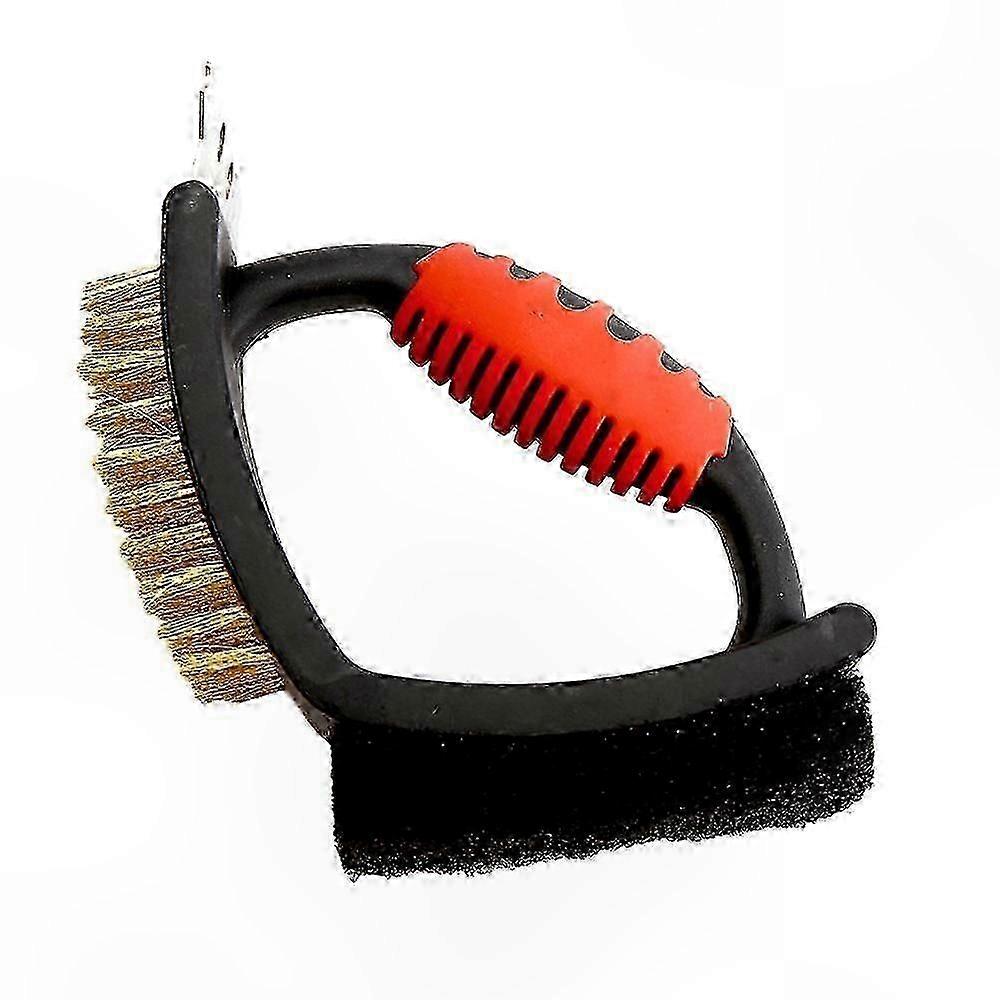 Multifunctional BBQ Grill Brush for Outdoor Cleaning