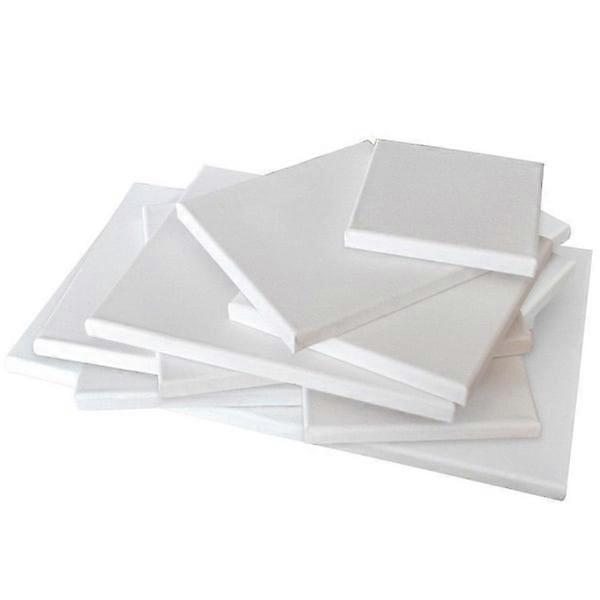 5-pack - Canvas 40x30 cm - Vit Flerfärgad - Konstnärsmaterial för målning