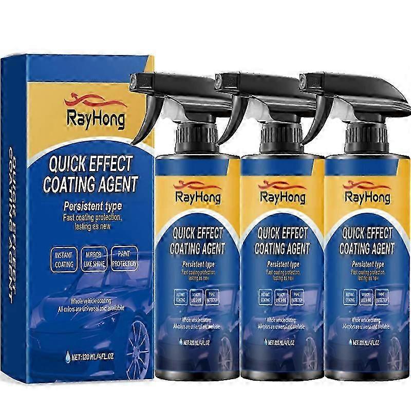 2025 New Car Coating Spray,3 in 1 Multi-functional Quick Effect Coating Agent