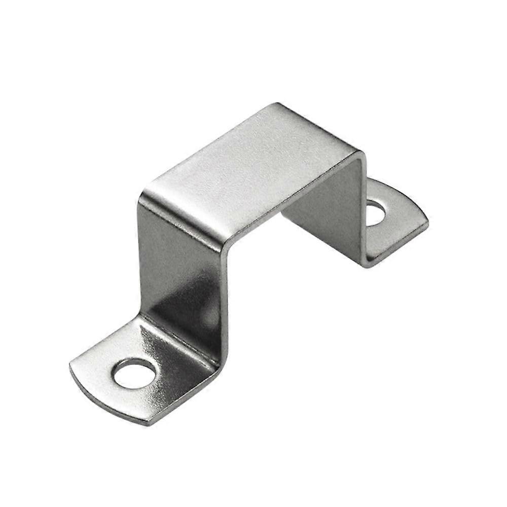 Hose clamps, 304 stainless steel, square, rectangular, Mshaped, Ushaped, thickened, saddle clamp, buckle, 15 pieces