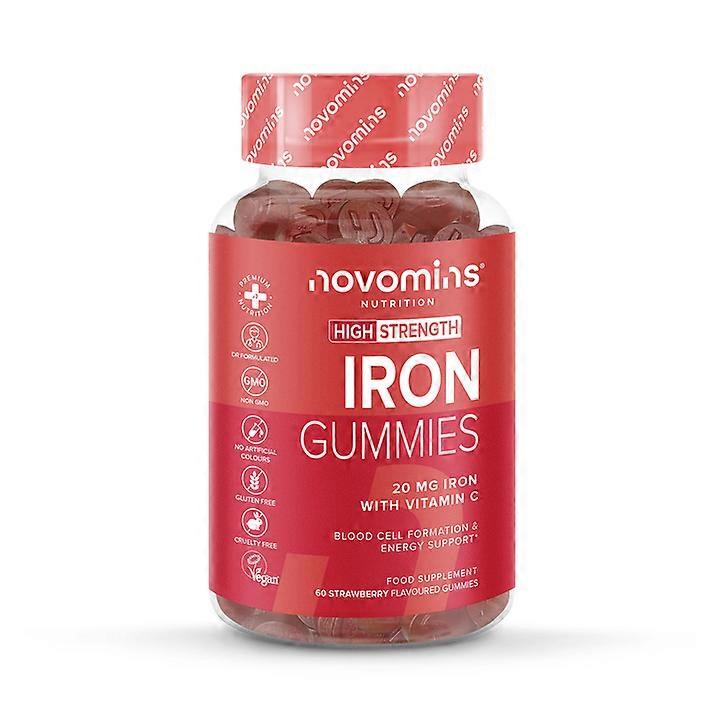 نوفومينز فيتامينات الحديد 60 علكة 30 يوما