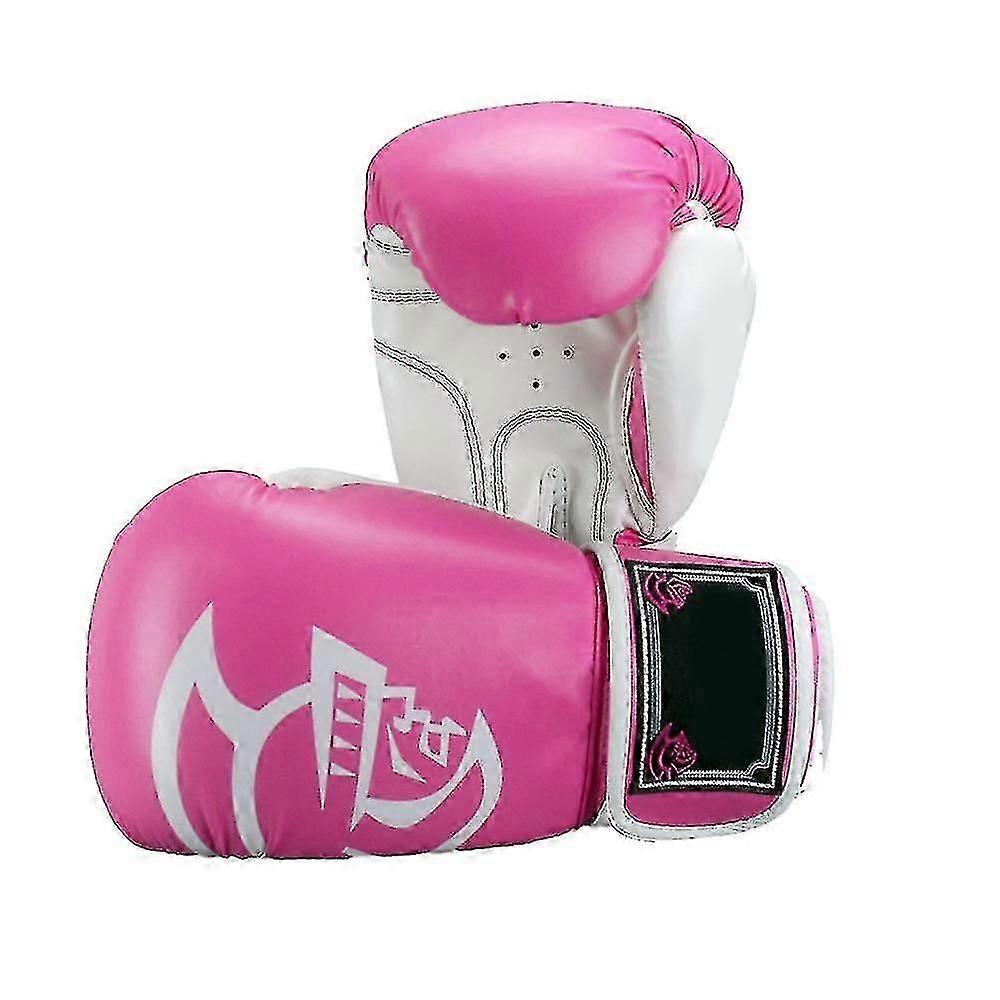 Boxing Gloves For Men & Women Training Punching Mitts Mma Muay Sparring Kickboxing Gloves - Pink