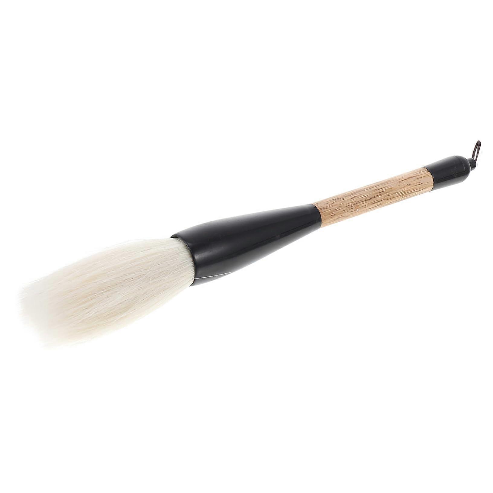 Chinese Calligraphy Brush with Goat Hair Ergonomic Handle for Students Artists Beginners DIY