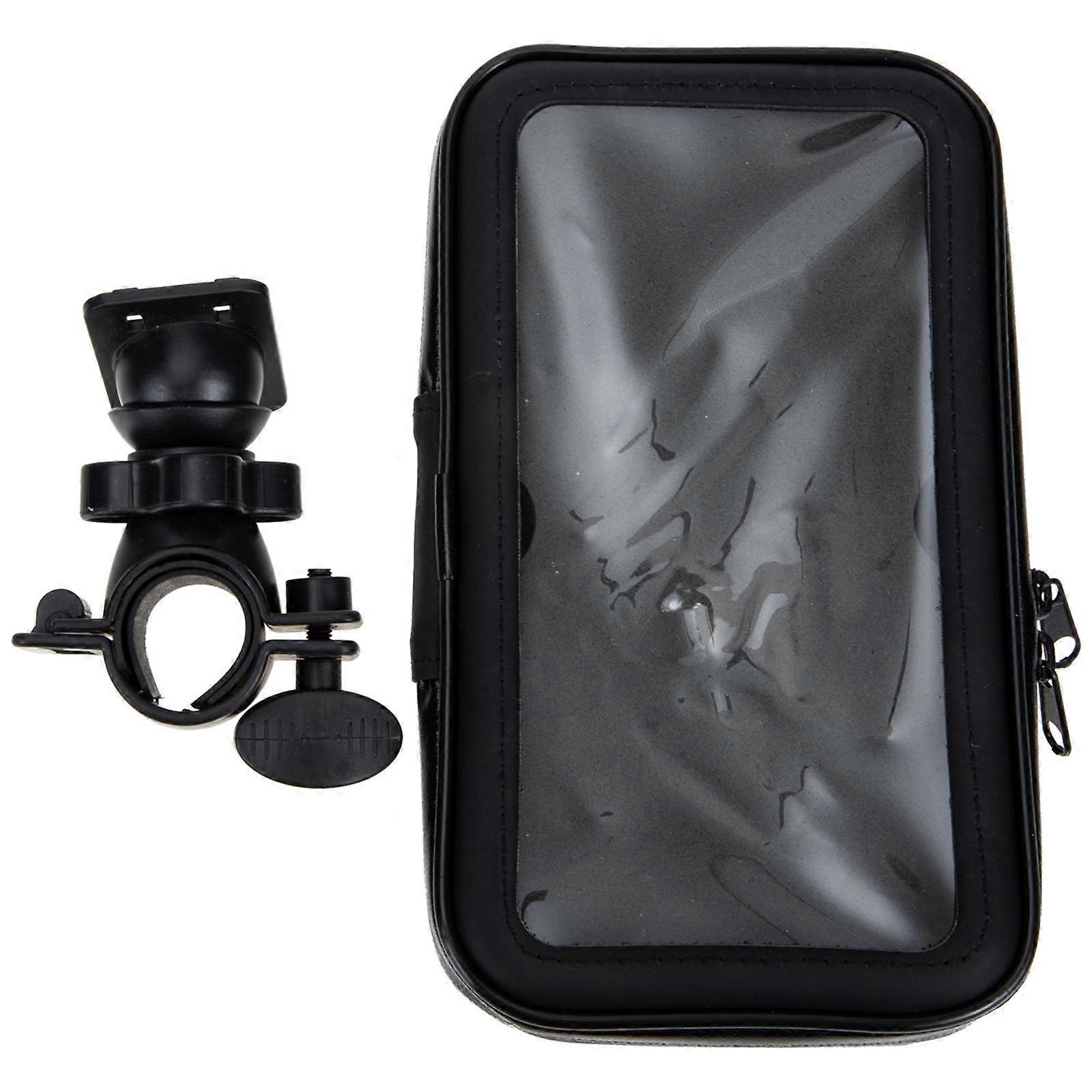 Cycling Storage Holder 1 Set Waterproof Phone Bag For Bike Use 6.3 Inches Screen Compatible With Durable Material