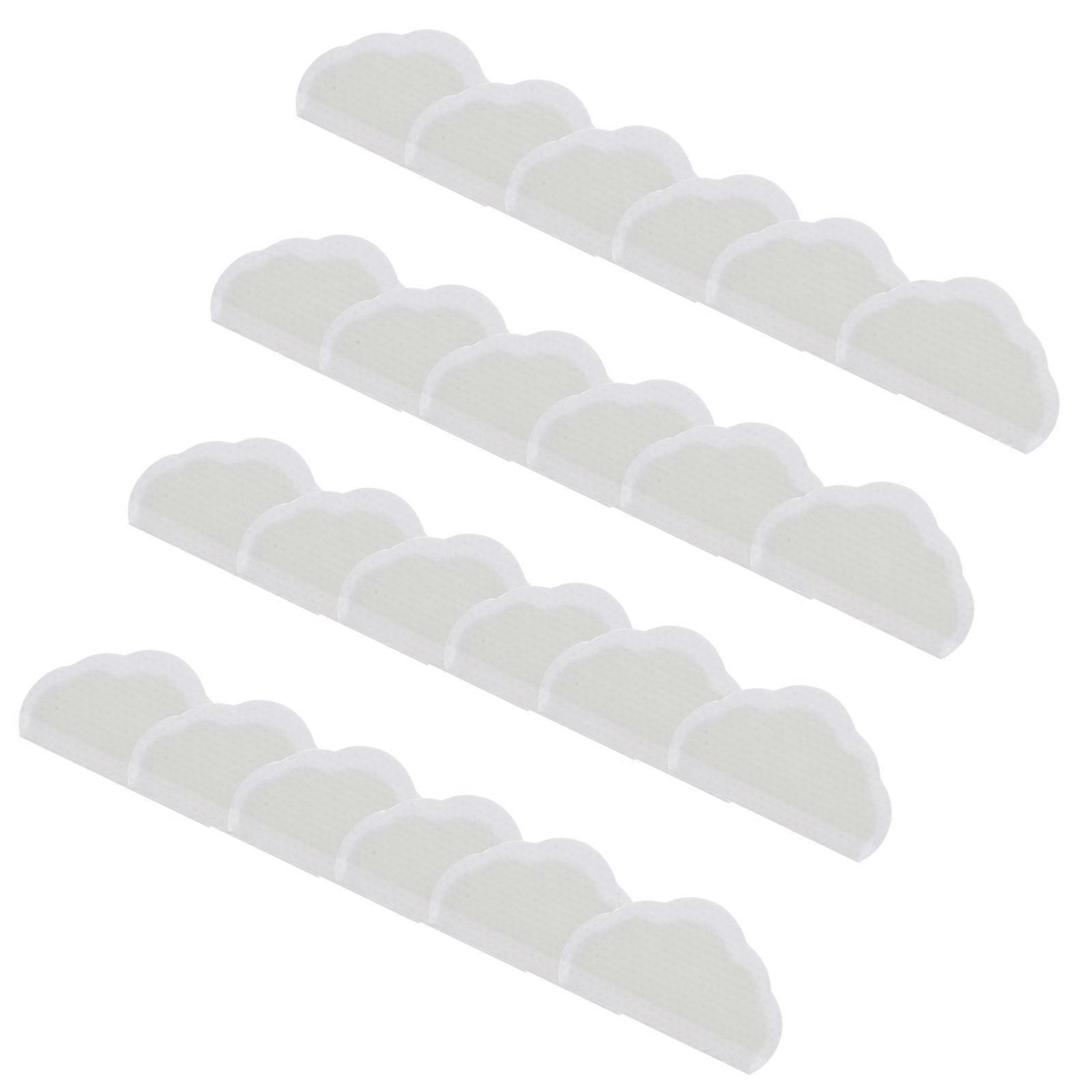 Μίας χρήσης μπάλωμα ιδρώτα μασχάλης 20Pcs ιδρώτας απορροφώντας τα μαξιλάρια μασχάλης στο ανάμεικτο χρώμα για τις γυναίκες ανδρών πουκάμισων στο καυτό καλοκαίρι