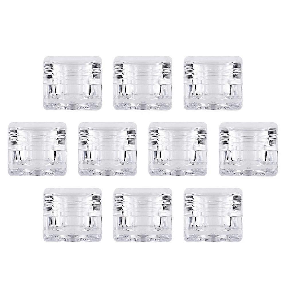 Portable Cosmetic Dispenser Jars for Storage Made of Durable PP Material Transparent Practical to Use 5g