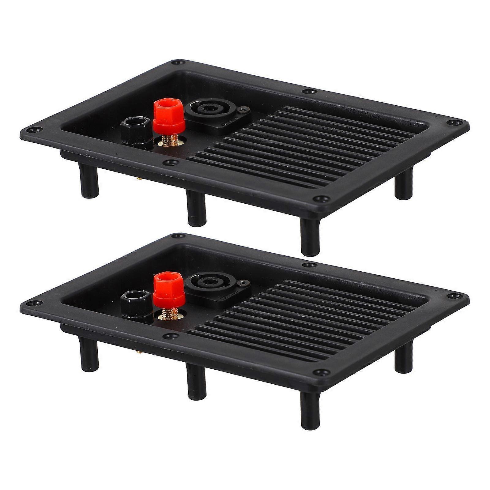 Loudspeaker Terminal Cup for Speaker 2Pcs Replacement Connector Binding Post
