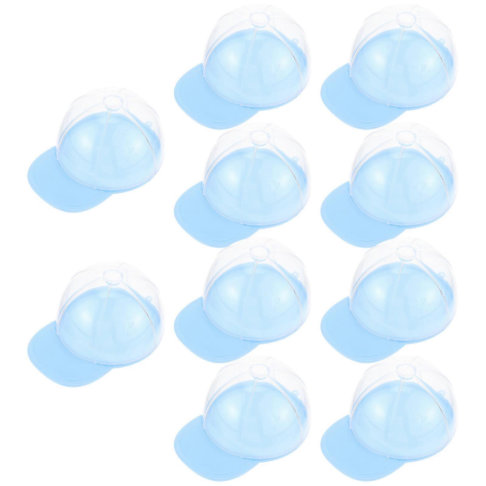 Sky-Blue Candy Storage Organizer 12Pcs Featuring Hat Shape Design Perfect For Guests And Celebrations