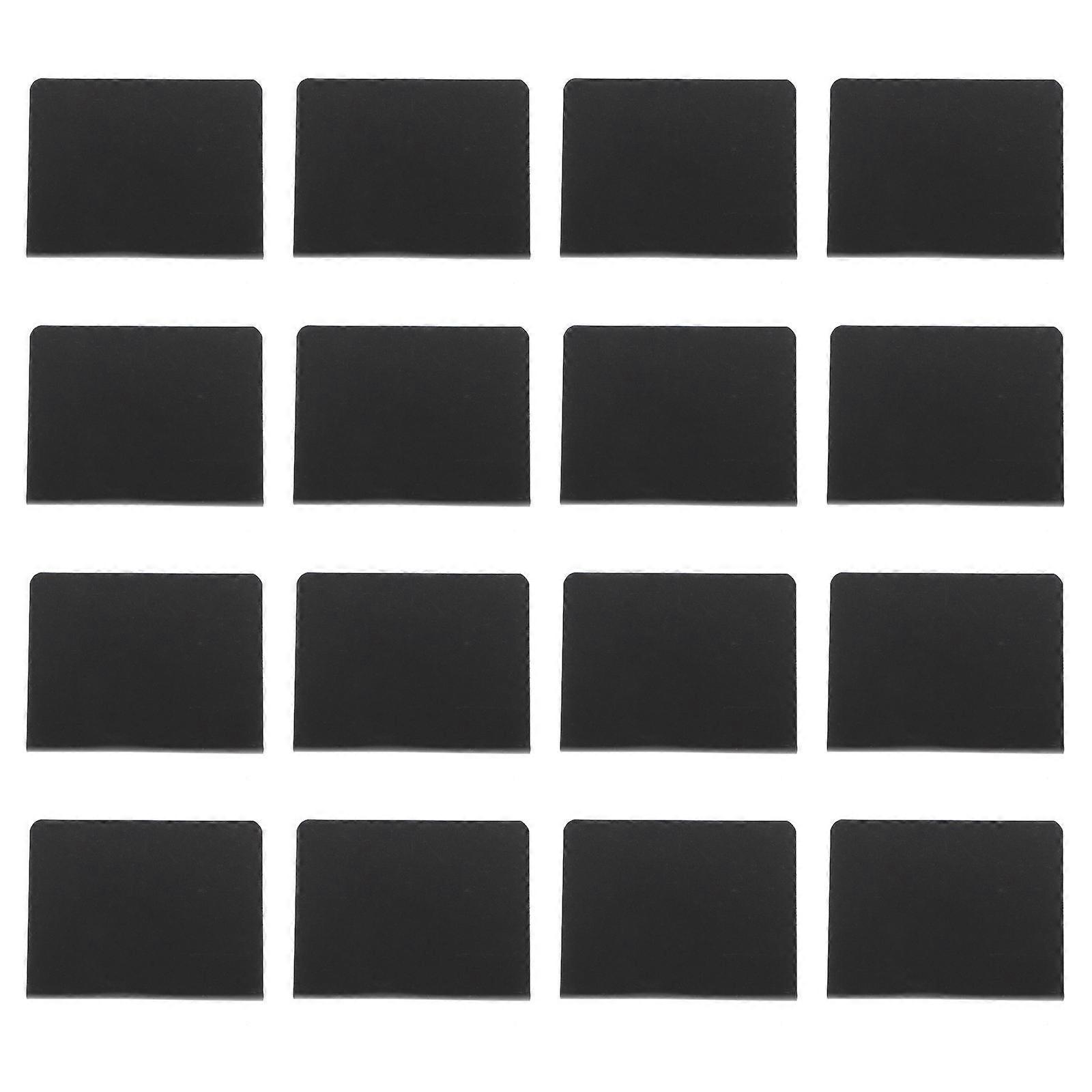 Plastic Blackboards 16Set Chalkboard Display For Home Decoration With L-Shaped Color