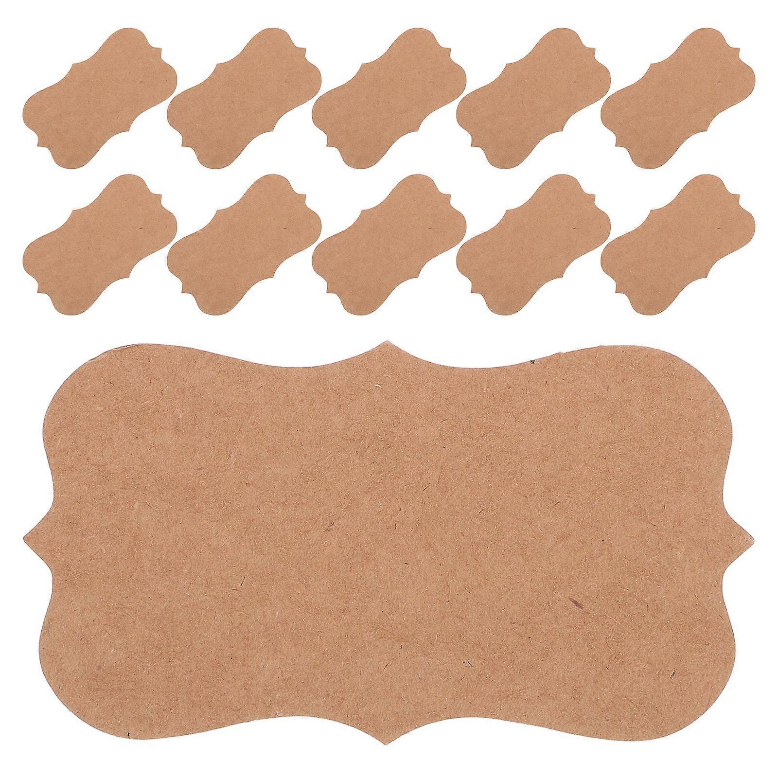 Hemoton 100pcs Business Cards Paper Blank Cards Small Index Cards Mini Note Cards