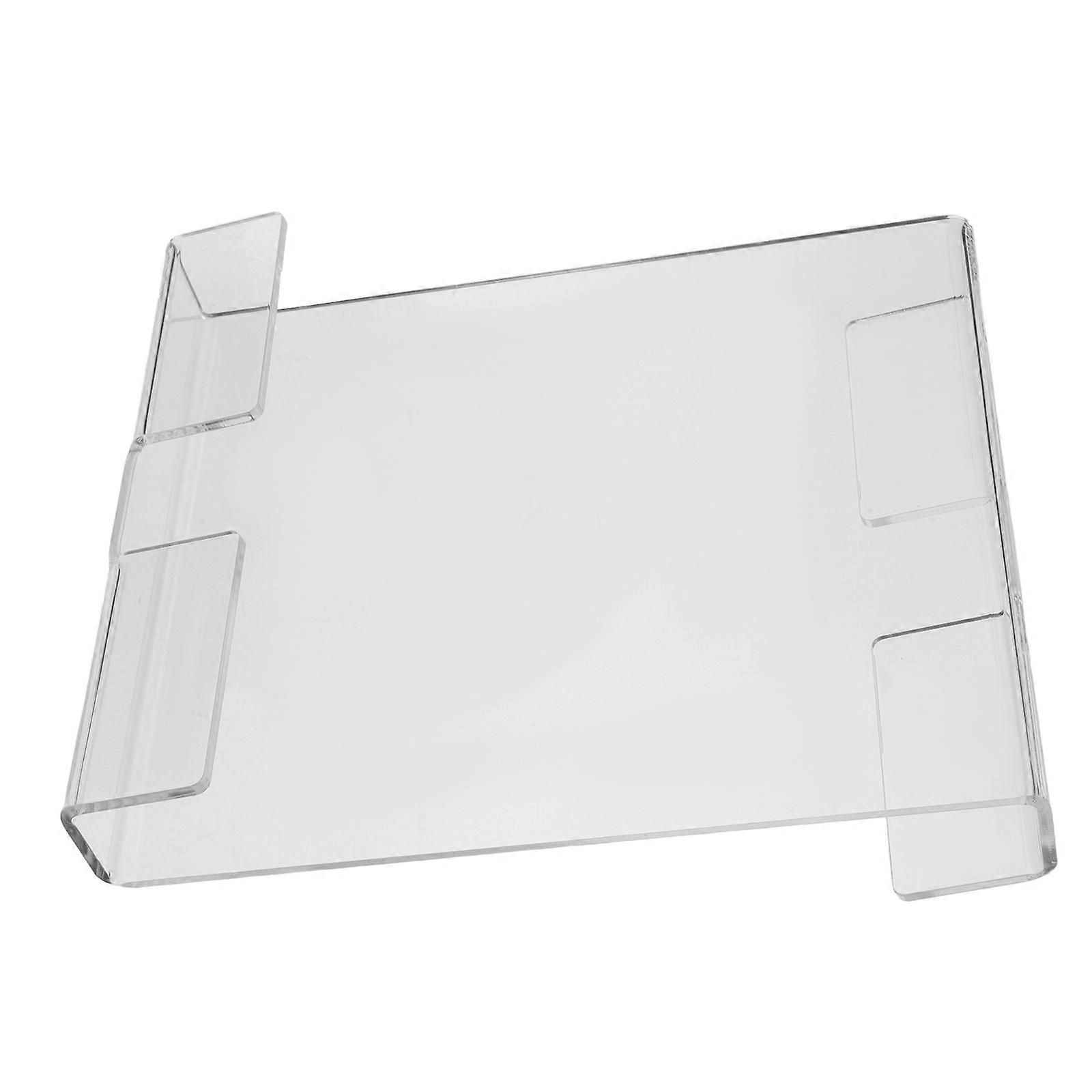 Treadmill Book Holder Clear Acrylic Reading Rack Universal Tablet Magazines Books Holder for Gym Exercising