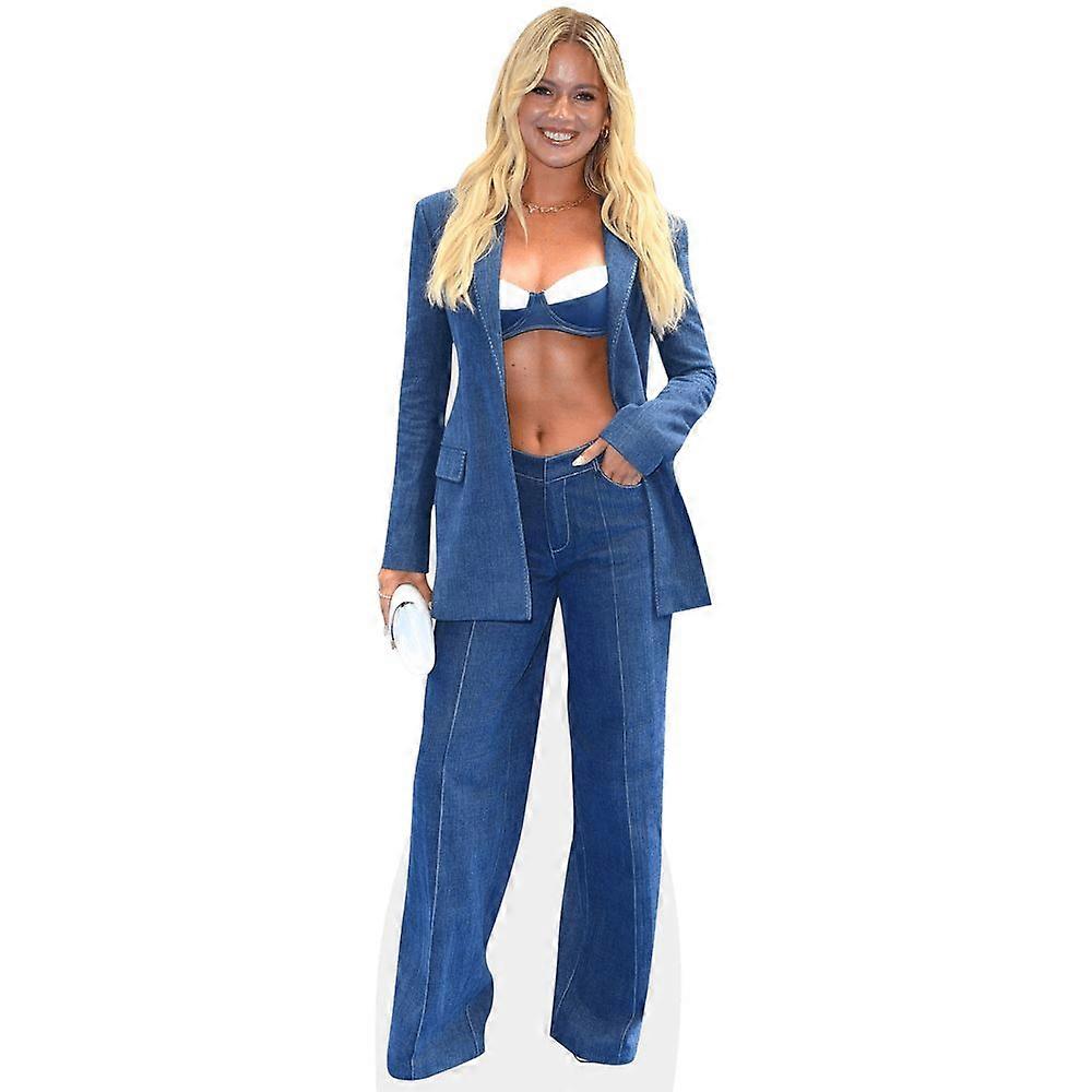 Tasha Ghouri (Double Denim) Cardboard Cutout (lifesize OR mini size). Standee. Stand Up.