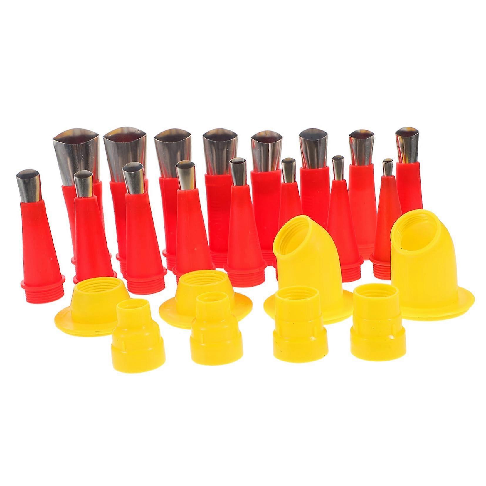 1set Integrated Caulking Tool Kit With nozzles Reusable Mixing Nozzles For Precise Application Of Sealants And Caulking Compounds