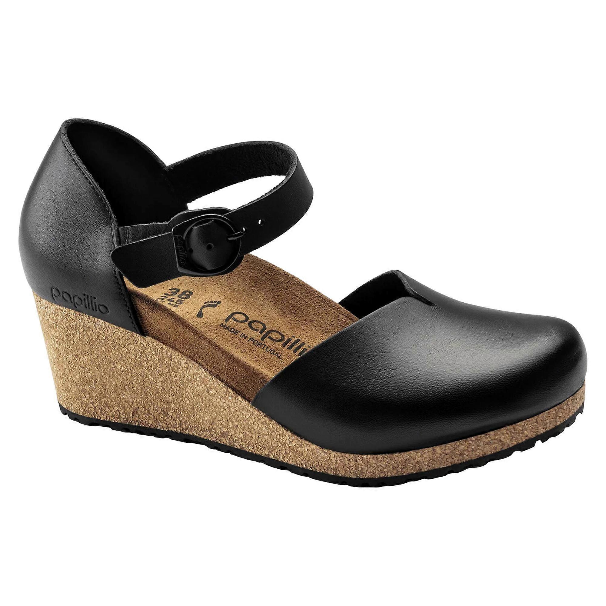 Birkenstock Mary Ring-Buckle Black 1018523 Women's