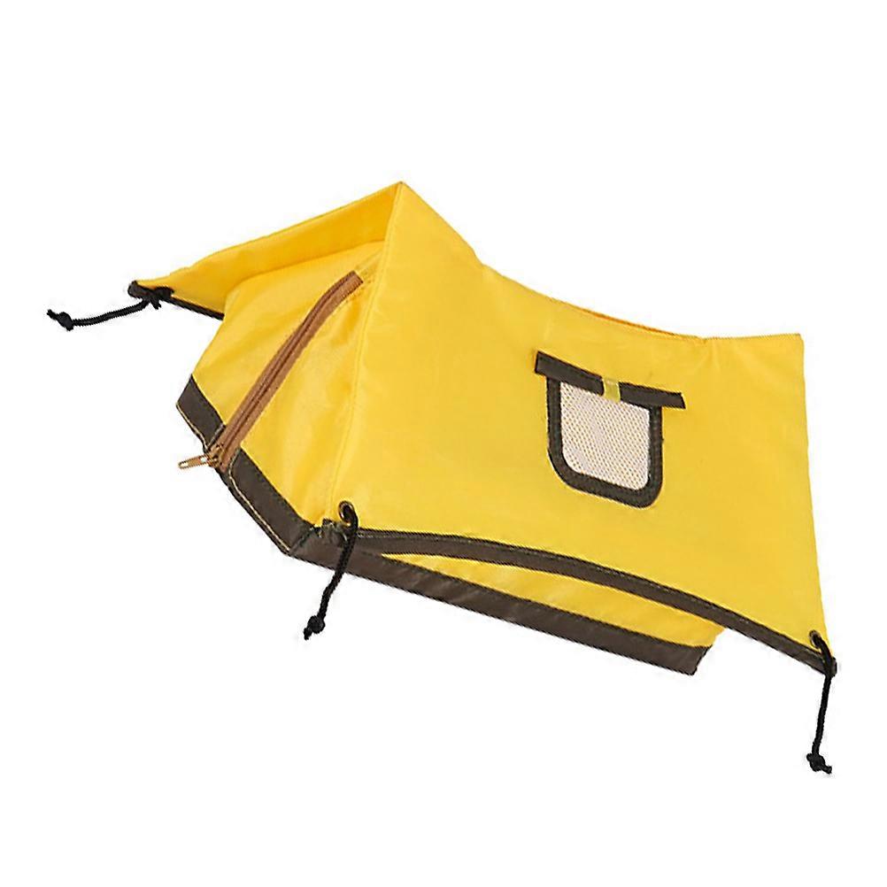 1Pcs Portable Tent Tissue Holder for Outdoor Camping Easy Extraction Yellow