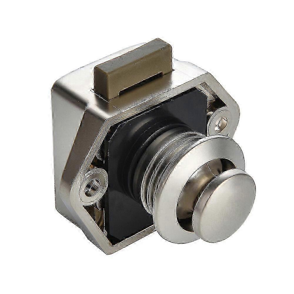 Push Lock for RV, Caravan, Boat, Motor Home Cabinet, and Drawer Latch
