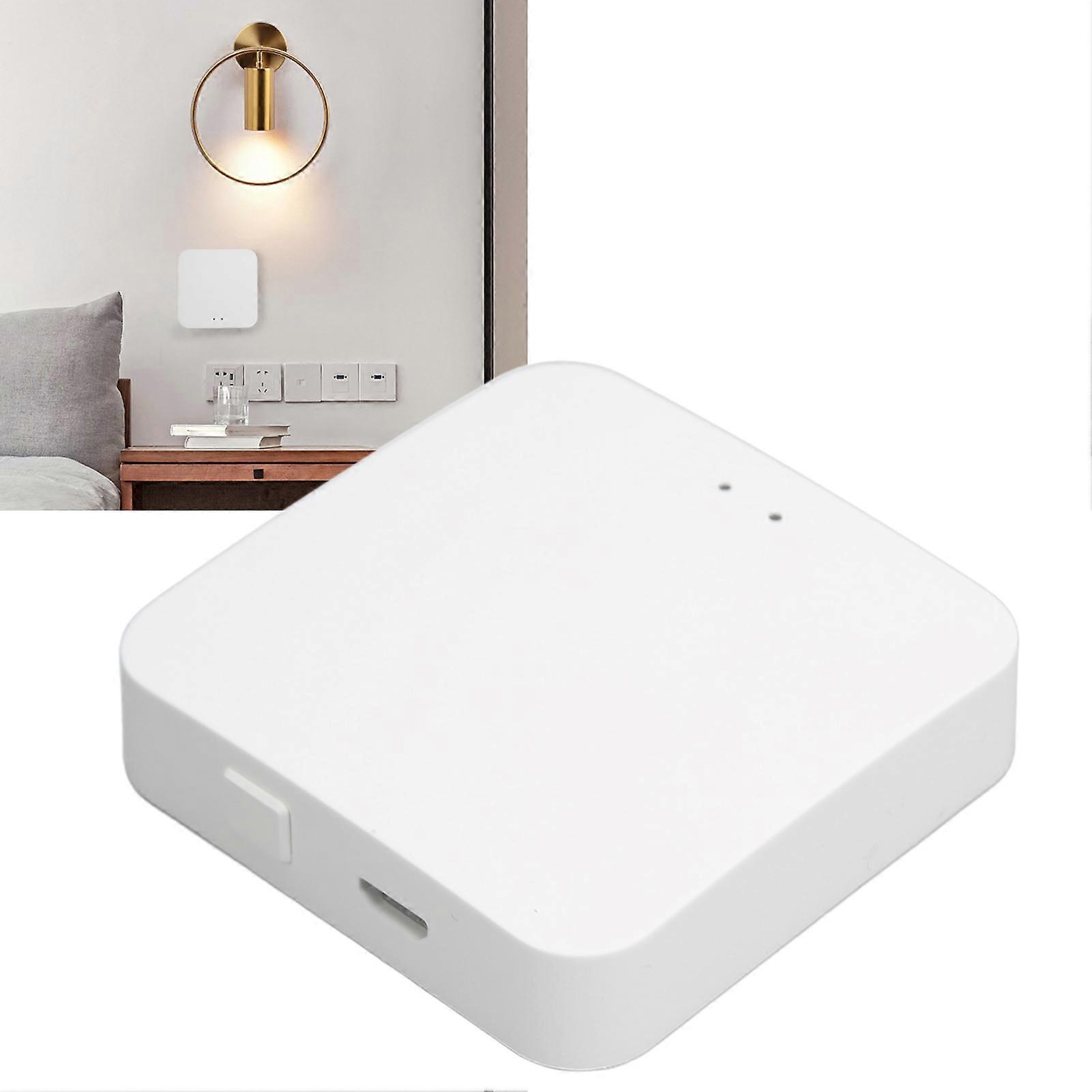 Mini Wireless Gateway for Zigbee Smart Home Controller with LED Indicator Light for TUYA