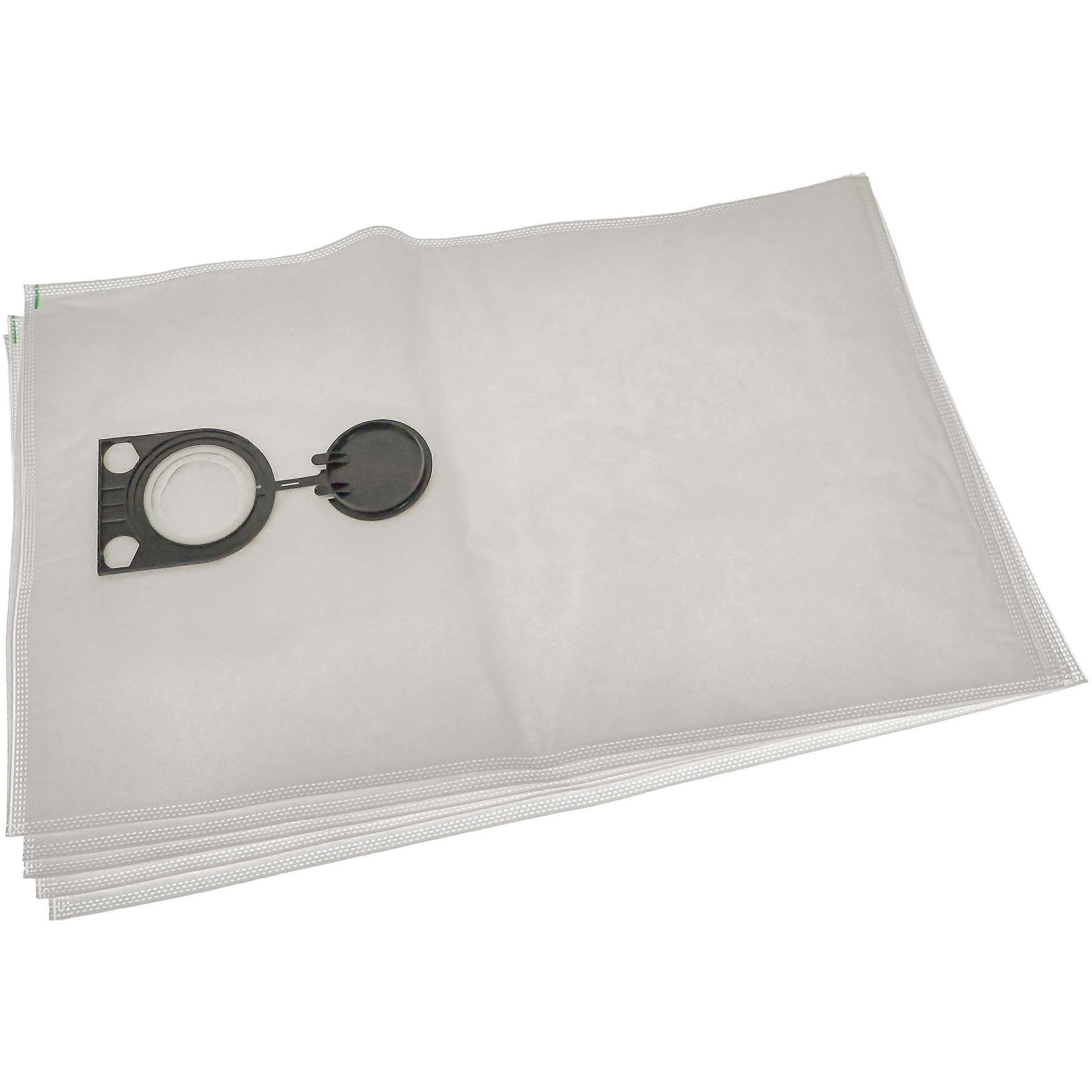 vhbw 5x Staubbeutel kompatibel mit Starmix ISP iPulse ARDL1635EWS, ISP iPulse ARDL1435EWS, ISP iPulse ARDL-1635 EW Staubsauger - 15,3cm x 15,2cm Weiß