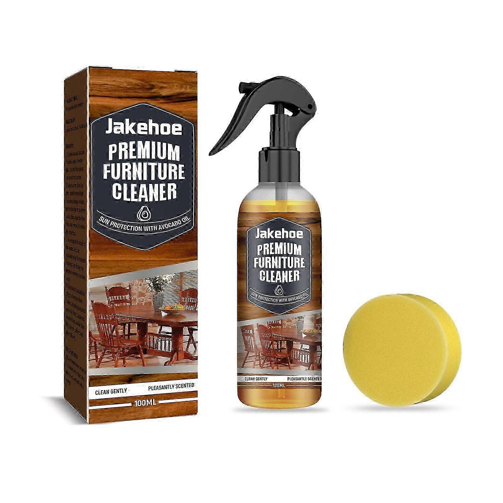 Powerful Floor Cleaner for Wood & Marble - Natural Avocado Oil, Stain Remover & Polisher