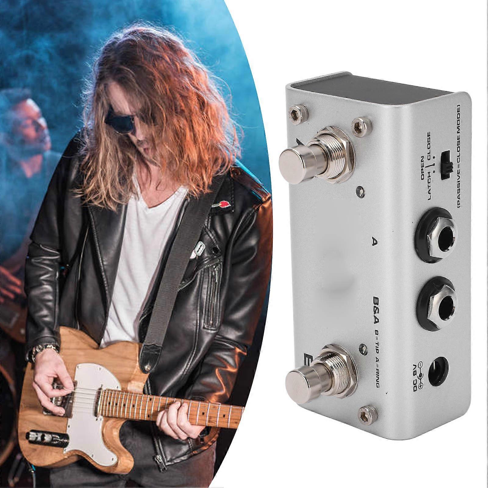 Dual Foot Switch Double Nail for Keyboard Sound Source Modules Effect Pedals NMP‑2