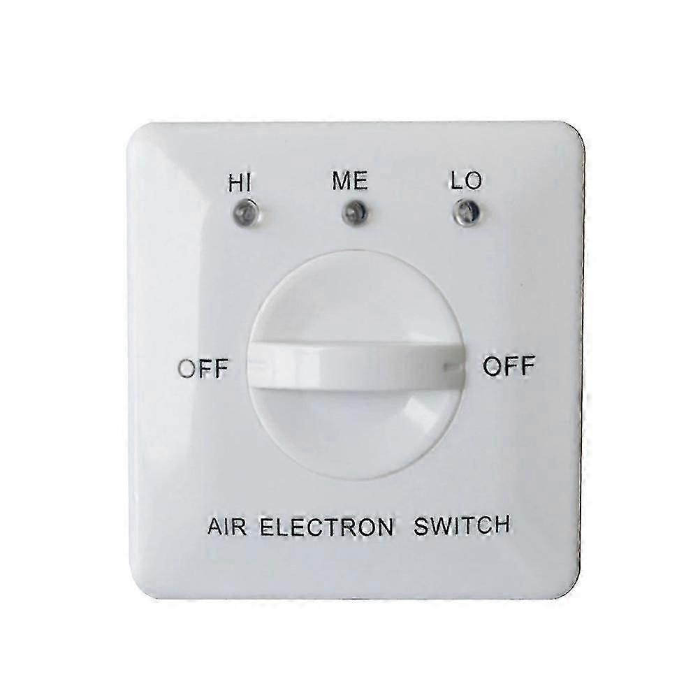 Switcheroo Electro-Mechanical Fan Control Three- Controller Fan Control Switch Wall Switch