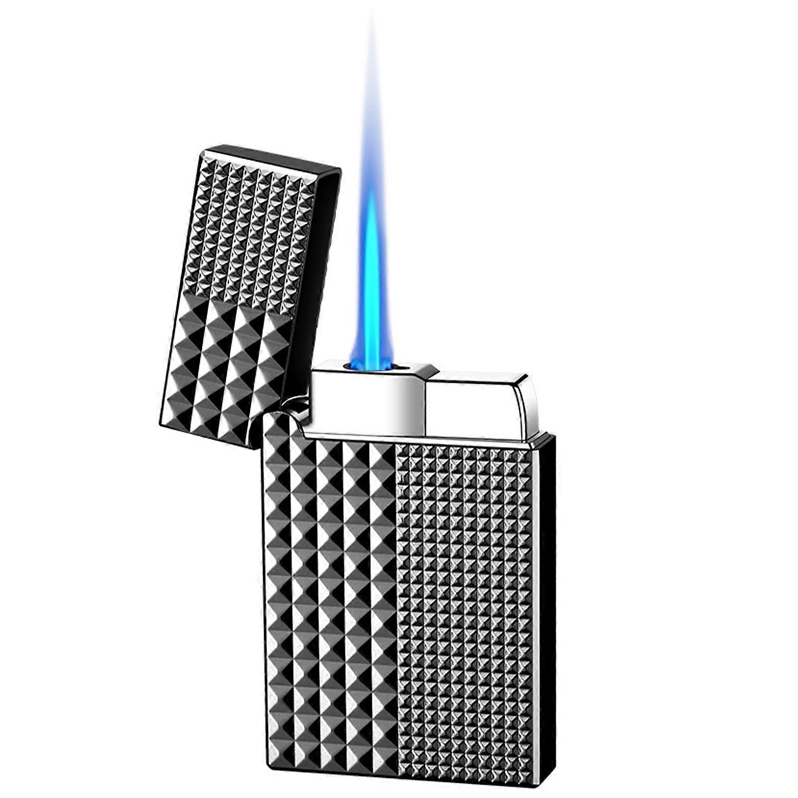 Vintage Lighter USB Rechargeable 4 Ignition Methods Refillable Kerosenes Lighter Visibles Transparent Oil Level Men Present