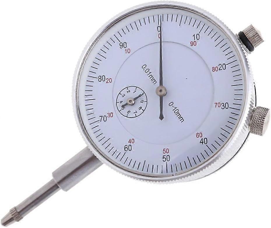 Irisfr Metric Dial Indicators 0.01mm Accuracy Comparator, 0~10mm Range, 1pcs