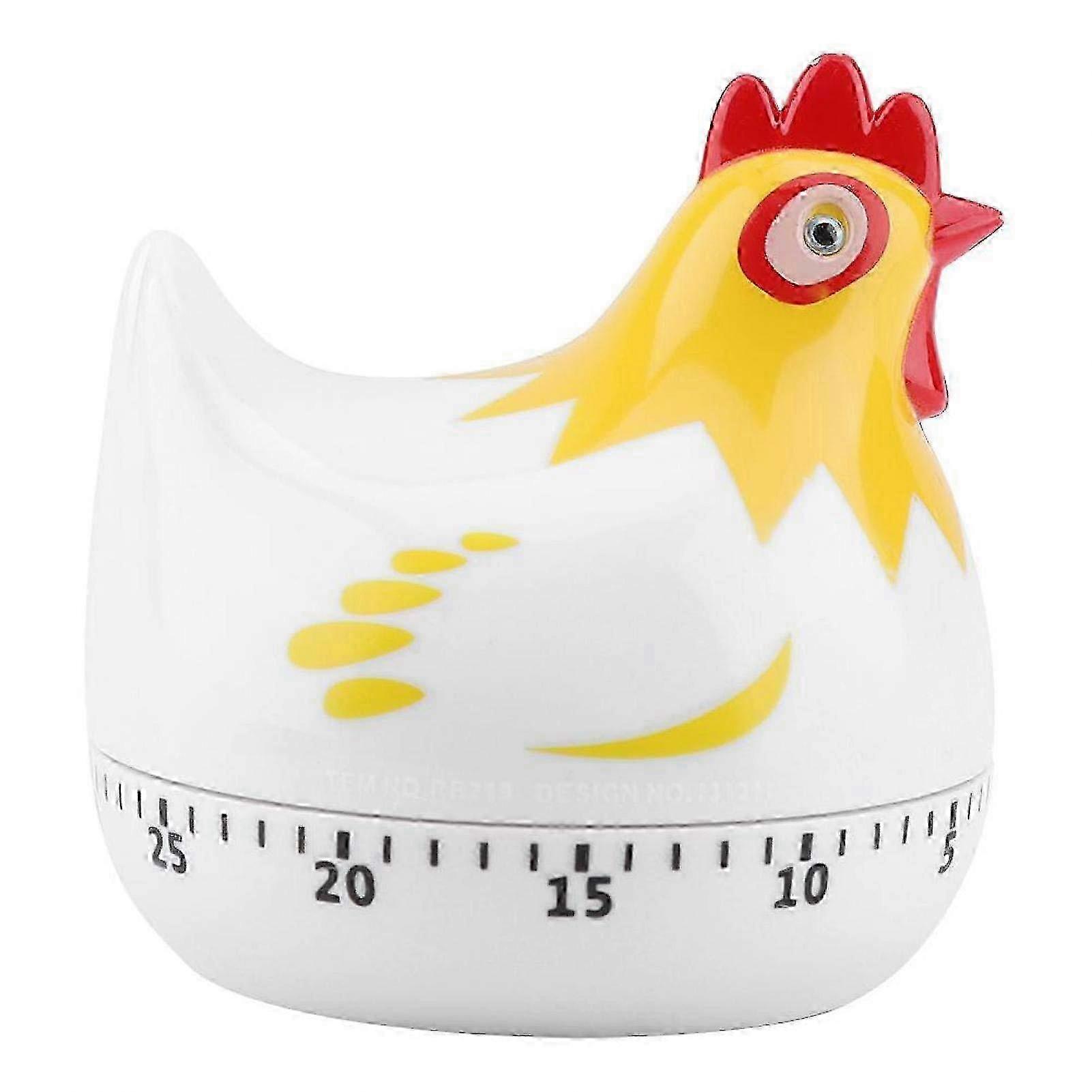 55-Minute Mechanical Kitchen Timer for Cooking, Baking, Reading & Study - Easy to Use Durable Timer