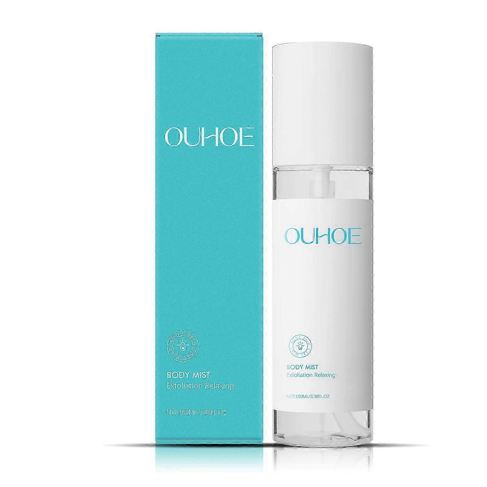 OUHOE back body spray, gentle formula, smooth and moisturizing skin, balancing oil body spray