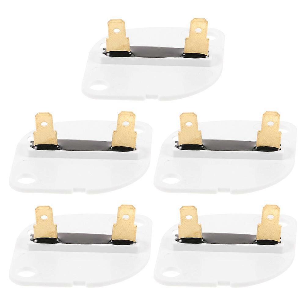 5pcs Dryer Thermal Fuse for Element Thermistor Vent Hose Short Reliable Appliance Parts and Replacements